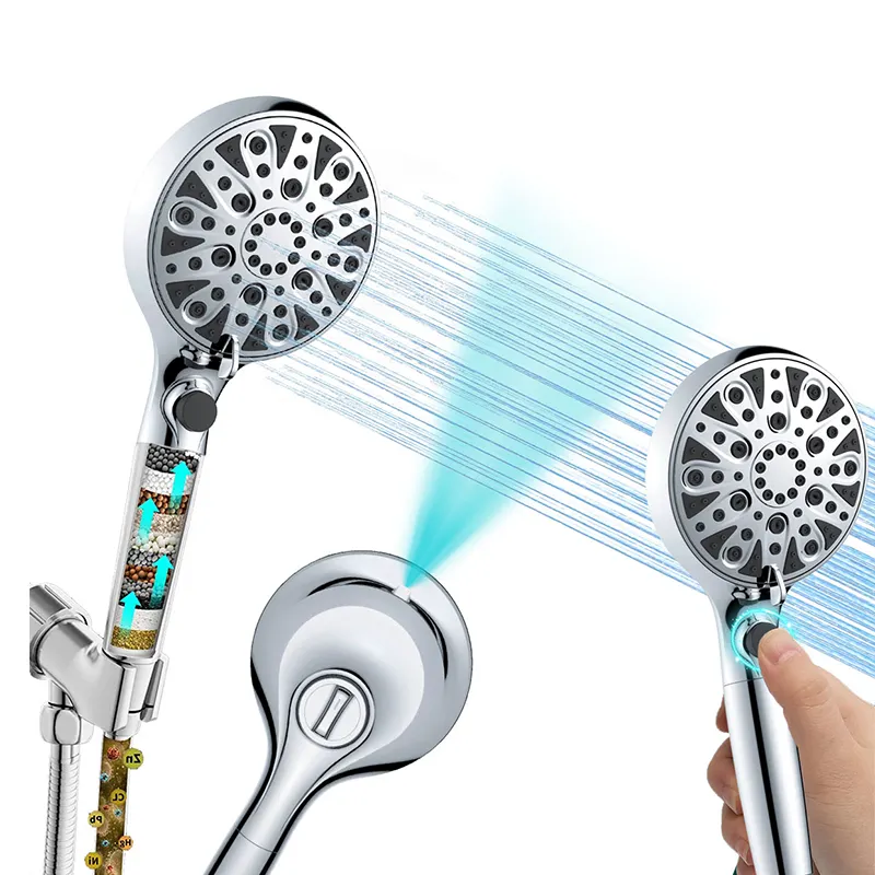 Galenpoo 11 functions dusche doccia douche good quality bath shower nozzle sprinkler home used shower filter hand shower head