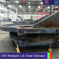 Service de soudage robotisé pour la fabrication d'acier S355, boîtiers d'engrenages, pièces d'éoliennes, composants métalliques usinés