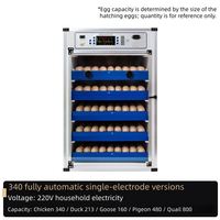 Nueva Incubadora Automática para 64 Huevos |   Incubadora Digital Pequeña para Huevos de Gallina, Codorniz, Pato y Emú, con Rotación Automática, 220V, 99% de Tasa de Incubación