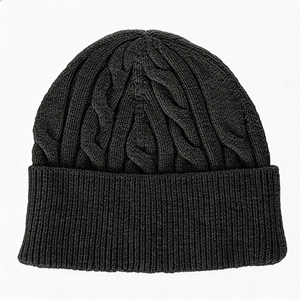 Unisex Beanies from Pakistan Plain Winter Wholesale Beanie <b>Hats</b> at Low Price <b>Warm</b> Knitted Beanie Caps for Cold Weather Bulk - Product Image 4