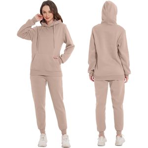 Ensemble sweat-shirt et jogging FOXA deux pièces unisexe, tenue de sport décontractée, respirante, tailles S à XXL - Product Image 1