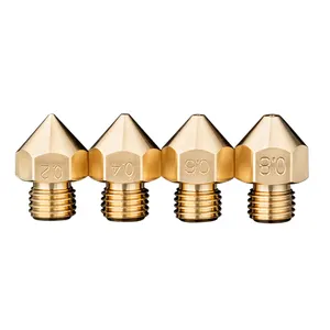 Trianglelab CR-10S pro Brass Nozzle for 3D printers hotend 1.75MM Filament J-head cr10S PRO heat block hotend m6 Thread