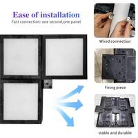 Piso LED Interactivo para Juegos de Niños Más Vendido, Rejilla Luminosa de 30x30cm para Juego de Rayuela