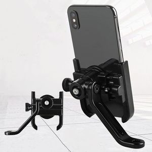 Support de téléphone en alliage d'aluminium pour moto, support de guidon, support de navigation GPS, clip de fixation pour vélo - Product Image 5
