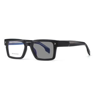 2003 하이 퀄리티 유리 프레임 아세테이트 광학 프레임 돋보기 안경 전환 안경 프레임 강 광학 - Product Image 1