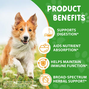 Worafy tetesan cair Herbal untuk anjing, 60ml meningkatkan kekebalan alami Detox kesehatan anjing - Product Image 4