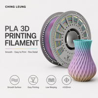 Bobine de filament PLA 1,75 mm 1 kg, couleurs arc-en-ciel, pour imprimante 3D, sans enchevêtrement, lisse, brillant, faible odeur, logo personnalisé OEM