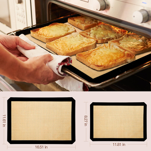 Tapete de Silicona Antiadherente para Hornear, Seguro para Alimentos, para Galletas y Macarons, Herramienta de Repostería, de Fábrica OEM - Product Image 2