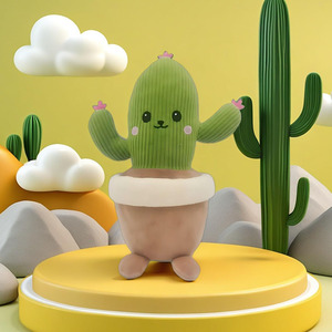 8685 Peluche de <span class=keywords><strong>Cactus</strong></span> Pequeño de Dibujos Animados, Suave y Acolchado, con Aroma Natural, para Decoración del Hogar u Oficina, de Fábrica OEM - Product Image 3