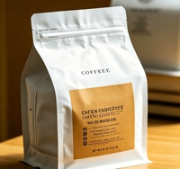 Sacs d'emballage pour café personnalisés gratuits avec valve et fermeture éclair, design unique pour grains de café de spécialité, vente au détail, attrayants