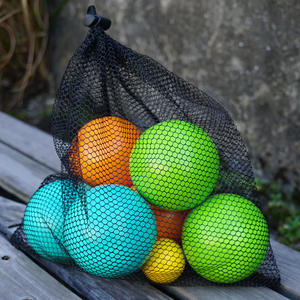 Enfants éducatifs en bois à rayures colorées 7 boules <span class=keywords><strong>de</strong></span> <span class=keywords><strong>pétanque</strong></span> Beach School Party Game Team Competition in Sports Outdoor Playing Ball - Product Image 6