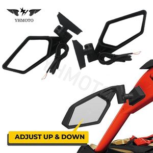 Pour Can-Am Can Am Maverick X3 MAX X MR DS Turbo R ATV UTV Accessoires Rétroviseur Latéral Spiegel Avec Signal Lumineux LED - Product Image 4