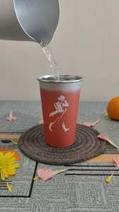 Custom Logo Bar Camping Outdoor Color Changing Aluminum Stadium <b>Cups</b> in <b>Cold</b> Water - Product Image 2
