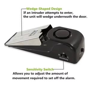 120 Db Wedge Shaped Wireless Door Mat Alarm System Anti-Theft Burglar Blocker for Home <b>Security</b> - Product Image 4