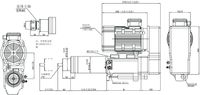 Tête de perçage pneumatique JT6, 6000 tr/min, couple de 3,5 Nm, pour perçage à broche simple/multiples, unité d'alimentation en air industrielle haute performance