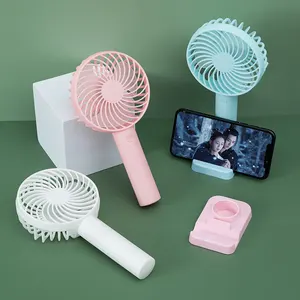 Mini ventilatore ricaricabile all'ingrosso caldo della fabbrica portatile Macaron palmare Usb Fan N10 pieghevole Clip Hand Fan