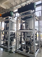 Vente directe d'usine, prix raisonnable, machine à glace industrielle en tube avec moteur et pompe PLC pour une utilisation facile
