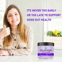 Colostrum Premium avec Poudre de Collagène : Soutient le Système Immunitaire, la Santé Intestinale, Favorise la Jeunesse de la Peau, des Cheveux et des Ongles
