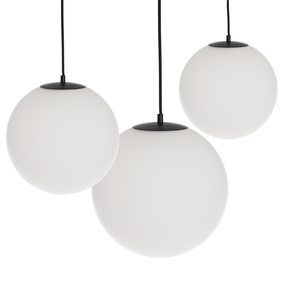 Phổ biến Châu Âu hiện đại Thiết kế tay thổi Opal Matt Vòng Glass Globe ánh sáng bóng râm cho nhà hàng trong nhà Mặt dây chuyền tường ánh sáng - Product Image 1