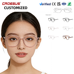 <span class=keywords><strong>Gafas</strong></span> de Moda con Montura Redonda Transparente TR90, Anti Luz Azul, Bloquean la Luz Azul, para Hombre y <span class=keywords><strong>Mujer</strong></span> - Product Image 1