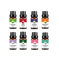 Private Label 47 profumo 10ml 100% olio essenziale puro naturale Set massaggio corpo olio essenziale di aromaterapia floreale rosa