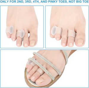 Pinky <span class=keywords><strong>orteil</strong></span> attelle Gel séparateurs d'orteils boucle unique <span class=keywords><strong>petit</strong></span> <span class=keywords><strong>orteil</strong></span> épandeur lisseur pour oignons correcteur chevauchement marteau - Product Image 4