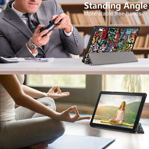 Étui <span class=keywords><strong>pour</strong></span> <span class=keywords><strong>tablette</strong></span> <span class=keywords><strong>Amazon</strong></span> Fire HD <span class=keywords><strong>10</strong></span> <span class=keywords><strong>10</strong></span>.1 <span class=keywords><strong>pouces</strong></span> 2023 étuis à trois volets ultra-minces - Product Image 6