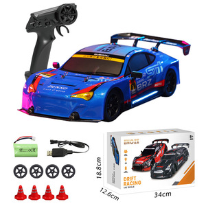 Coche de <span class=keywords><strong>juguete</strong></span> con Control remoto AiJH 1:16 para niños y adultos, 6 barricadas, neumáticos de cuatro velocidades, Material metálico, coche de carreras 4WD RC - Product Image 3