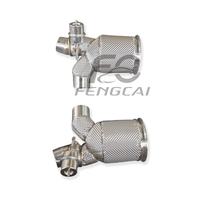 Tuyau d'échappement OEM Valvetronic Performance Downpipe pour Porsche 911 GT2 RS 3.8T 2018+ SS304 Amélioration de puissance 100% compatible