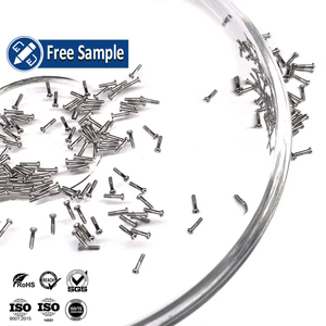 M1 M2 <span class=keywords><strong>M1.4</strong></span> Nhỏ Micro Vít Thép Không Gỉ Pan Đầu Tròn Chữ Thập Máy Nửa Chủ Đề Phillips Vít Cho Đồng Hồ - Product Image 1