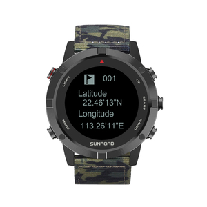 Reloj Deportivo Inteligente Sunroad con GPS, Resistente al Agua, Digital, con Barómetro, Altímetro, Brújula, Monitor de Actividad Física, para Escalar, Reloj de Pulsera para Hombre - Product Image 1