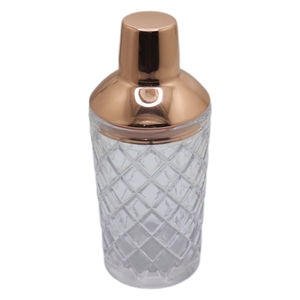 550ml en acier inoxydable <span class=keywords><strong>Boston</strong></span> manuel Cocktail Shaker Set Barmans Usage quotidien Bars Milk <span class=keywords><strong>Tea</strong></span> Shops Featuring Copper Glass Metal - Product Image 5