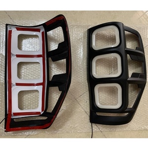 Accesorios LLevo Ranger, protector de luz trasera LED con luz de freno, cubiertas de lámpara trasera de 24V para Ford Rranger - Product Image 5