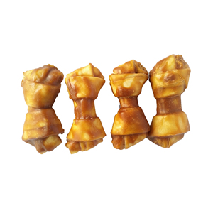 Camilan Anjing Tulang Ayam Terikat Berkualitas Tinggi OEM, Mudah Dicerna untuk Kesehatan Gigi Anjing - Product Image 5