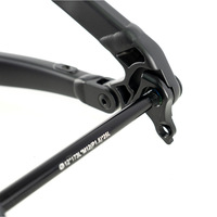 Cadre de VTT en alliage d'aluminium OEM Soft-Tail TW-ENDU150 Boost 148 mm avec montage d'amortisseur arrière à axe traversant 4,5 kg