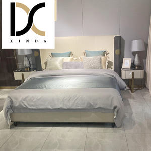 Muebles de Diseño Italiano con <span class=keywords><strong>Cama</strong></span> Doble, Camas para Adultos, Estructura de <span class=keywords><strong>Cama</strong></span> de Madera, <span class=keywords><strong>Cama</strong></span> King <span class=keywords><strong>Size</strong></span>, Juego Completo de Muebles para Dormitorio - Product Image 2
