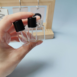 5ml 10ml 15ml Rỗng rõ ràng Glass Ống Tester chai bơm lại Mini Mẫu cầm tay nền tảng chất lỏng make up <span class=keywords><strong>Vial</strong></span> với nắp - Product Image 3