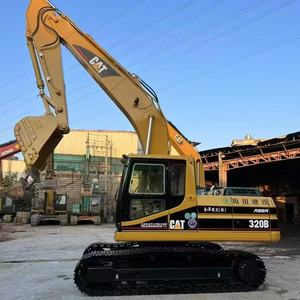 เครื่องจักรที่ใช้ในการขุดเจาะ320B หนอนผีเสื้อเกือบใหม่มีมอเตอร์แกนน้ำหนักใช้งาน20ตัน - Product Image 5