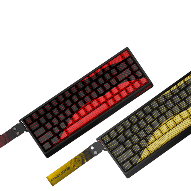 MADLIONS MAD60/68 HE Gaming Magnetic Keyboard 61/68keys Magnetic Switch Mechanical Keyboard Customized Games Keyboard