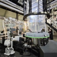 MOQ:1, Machine de soufflage de film ABC IBC à co-extrusion automatique à trois couches, extrudeuse de film plastique et système d'enroulement