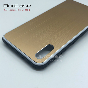 2024 sculpture aluminium métal brosse 2in1 armure dure housse de téléphone portable pour <span class=keywords><strong>Samsung</strong></span> A15 A25 A55 A05 A05S S24 Plus <span class=keywords><strong>coque</strong></span> brossée - Product Image 3