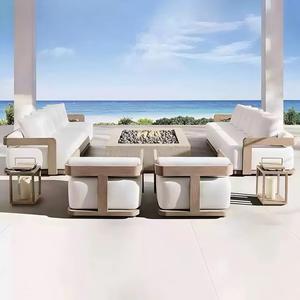 Chaises longues d'extérieur modernes, mobilier de piscine, chaise longue de plage, lit de jardin, chaise longue de patio pour hôtel et villa - Product Image 2