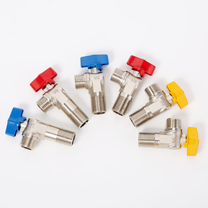 วาล์วเปิด/ปิดมุมสแตนเลส304/201เปิด/ปิดวาล์วปิดรูปผีเสื้อทำจากทองแดงทั้งหมด - Product Image 4