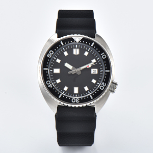 Men's Stainless Steel Waterproof Sports <b>Mechanical</b> <b>Watch</b> with Luminous Diving Display Automatic NH35 Movement - Product Image 1
