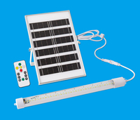 Lampe de camping solaire LED portable étanche IP65 avec batterie lithium rechargeable