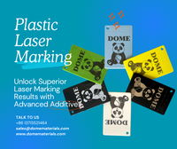 Masterbatch additif de marquage laser pour PP, PE, ABS, POM, TPU, PBT, PC, PA66, qualité film, qualité alimentaire, fibres, noir, antistatique, moulage