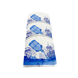 Miễn phí thiết kế PVC thu nhỏ tay áo Nhãn 5 gallon nước nắp chai con dấu không thấm nước ô thu nhỏ Con dấu nhựa cho chai nước tinh khiết - Product Image 4