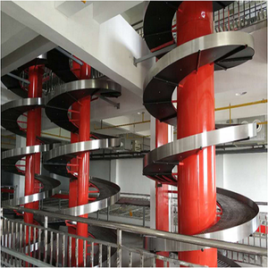 Carton Box Transportation by <strong>Spiral</strong> <strong>Conveyor</strong> - Product Image 2