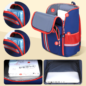 Nouveau <span class=keywords><strong>cartable</strong></span> élémentaire de style britannique sac à dos pour enfants de 1-6e année sac de voyage de loisirs peut être imprimé avec logo - Product Image 5