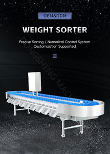 Machines de tri automatique du poids pour le contrôle du poids des poissons, alimentation automatique et tri du poids des filets de saumon - Product Image 4